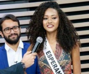 Kayra Nascimento, miss Esperantina 2016.(Imagem:Divulgação)