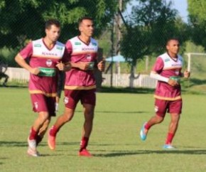 Eduardo se apresentou na segunda e virou opção imediata do River-PI para o jogo com o Goiás.(Imagem:Érica Paz/RiverAC)