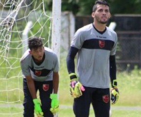 Ainda sem goleiro Evandrízio, reforço não regularizado, Fla terá apenas Robson diante do 4 de Julho.(Imagem:Wilson Filho)