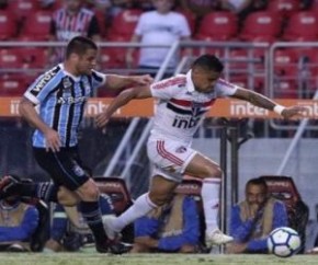São Paulo e Grêmio empatam no Morumbi pela Série A do Brasileiro.(Imagem:Rubens Chiri)
