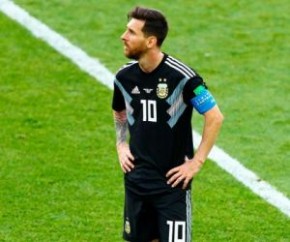 Messi joga mal, perde pênalti e Argentina empata com a Islândia.(Imagem:DiaEsportivo/Folhapress)