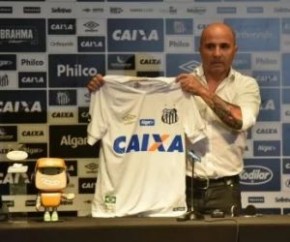 Santos se apresenta com Sampaoli, indefinições e sem reforços.(Imagem:Divulgação)