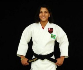 Sarah conquista o bronze no Campeonato Brasileiro de Judô.(Imagem:Staff / Flamengo)