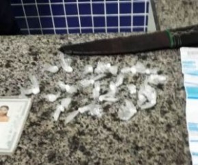 Mulher é presa com 21 papelotes de cocaína em Parnaíba.(Imagem:Cidadeverde.com)