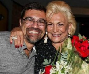 Marcello e Hebe Camargo(Imagem:Manuela Scarpa)