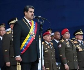 Maduro toma posse e diz que Bolsonaro é fascista contaminado pela direita venezuelana.(Imagem:Imprensa Presidencial/Venezuela)