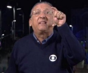 Record consegue entrevista com Phelps e Galvão fica irritado(Imagem:Reprodução / TV Globo)