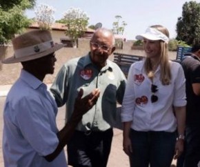 Dr. Pessoa visita cidades no sul do PI e faz caminhada em Uruçuí.(Imagem:Ascom)