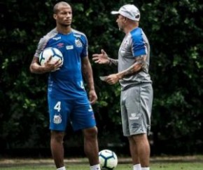 Santos terá quatro desfalques contra o Vasco pela Série A do Brasileiro.(Imagem:Divulgação)