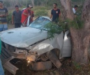 Acidente entre Bertolínia e Manoel Emídio deixa vítima fatal.(Imagem:Portal Cidade Luz)