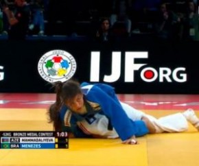 Sarah Menezes termina em 5º lugar no Grand Prix da Turquia.(Imagem:Reprodução)