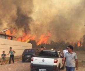 Defesa Civil registra 22 queimadas desde agosto em Teresina.(Imagem:Thiago Amaral)