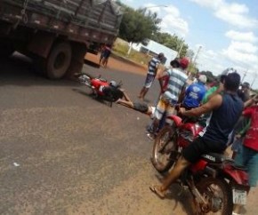 Motociclista morre ao bater de frente em caminhão na PI-113.(Imagem:Revista Opinião)