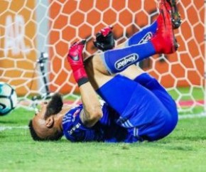 Muralha é barrado, e Fla usará outro goleiro na Sul-Americana.(Imagem:ESPN)