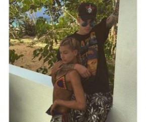 Justin Bieber assume namoro com modelo norte-americana Hailey Baldwin.(Imagem:Instagram)