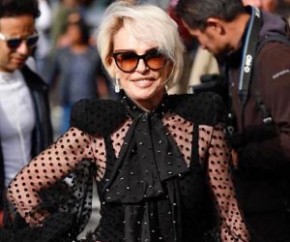 Ana Maria Braga faz sucesso na internet com look fashionista na Semana de Moda de Paris.(Imagem:Reprodução/Instagram)