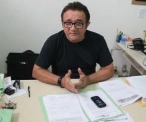 Secretário municipal de esportes, Galba Coelho garante cumprimento das exigências da legislação para pagamento da partida entre River-PI e Imperatriz.(Imagem:Renan Morais)