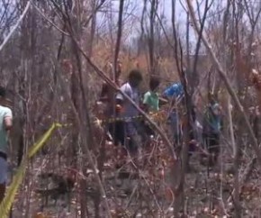 Cães encontram corpo de homem com genitais mutilados em matagal.(Imagem:Cidadeverde.com)