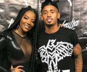 Ludmilla e Gabriel Jesus(Imagem:Fama ao Minuto)