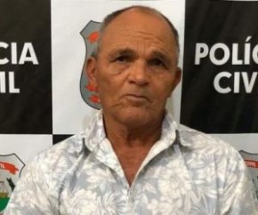 Idoso acusado de estupro no Piauí é preso no Ceará.(Imagem:Cariri Ceará)