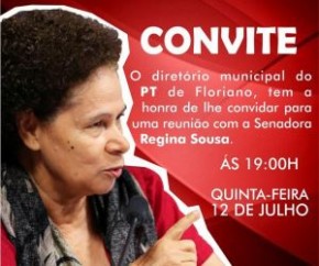Senadora Regina Sousa (PT)(Imagem:Divulgação)