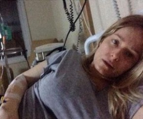 Luciana Vendramini é hospitalizada com infecção séria.(Imagem:Ego)