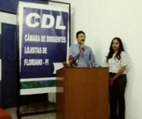 Edilberto Martins, presidente da CDL de Floriano.(Imagem:FlorianoNews)