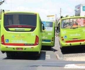 Motoristas de ônibus paralisam frota no centro de Teresina.(Imagem:Divulgação)