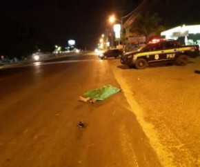 Morador de rua morre atropelado na BR-343 em Teresina.(Imagem:Portalr10)
