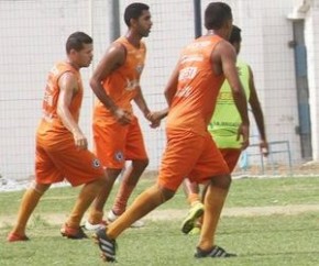 Treino do Parnahyba no Pedro Alelaf.(Imagem:Blog do Jonys)