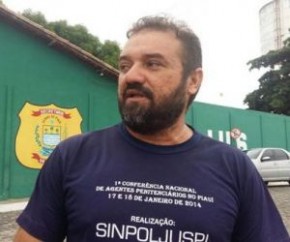 Cleiton Holanda, vice-presidente do Sinpoljuspi.(Imagem:Cidadeverde.com)