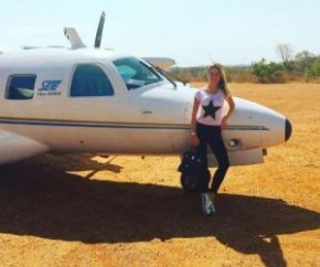 Fiorella Mattheis rebate críticas após foto em aeroporto de GO.(Imagem:Instagram)