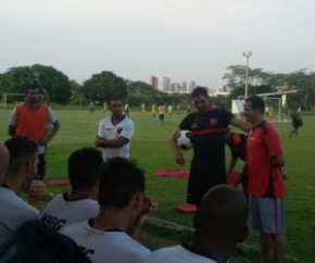 Anderson Kamar apresentado no Flamengo-PI.(Imagem:Lívia Barradas)