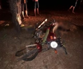 Motociclista morre após perder controle do veículo no PI.(Imagem:Pontal Piauí)