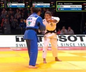 Eliminada em Paris, Sarah Menezes terá trabalho para voltar ao topo do judô mundial.(Imagem:Cidadeverde.com)