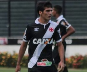 Calebe defendeu o Vasco no Campeonato Carioca sub-20. Meia atuou no São Cristóvão em 2015.(Imagem:Divulgação/CRVG)