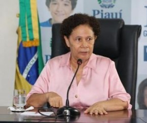 Governadora em exercício, Regina Sousa (PT)(Imagem:Yala Sena)
