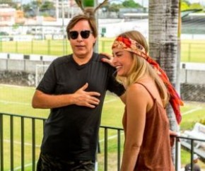 Angélica recebe Luiza Possi e Tom Cavalcante em programa.(Imagem:Ofuxico)