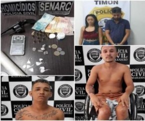 Operação da Polícia Civil cumpre mandados e realiza prisões em Timon.(Imagem:Portalr10)