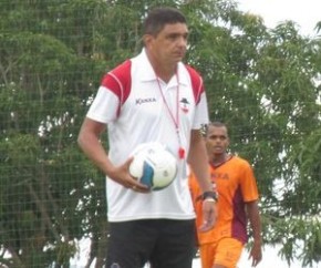 Flávio Araújo mantém esperanças na classificação na Copa do Nordeste.(Imagem:Emanuele Madeira)