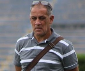 Celso Teixeira, técnico do Flamengo-PI.(Imagem:Stephanie Pacheco)