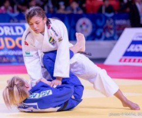 Sarah Menezes revela insatisfação após Mundial de Astana.(Imagem:Rafal Burza/CBJ)