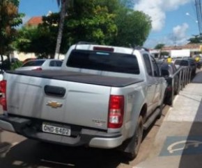 Vereador do Maranhão é preso com Hilux roubada.(Imagem:Divulgação)