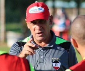 Celso Teixeira, ex-técnico do River-PI.(Imagem:Victor Costa/RiverAC)