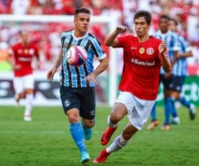 Em jogo isolado, Grêmio e Internacional se enfrentam em momentos opostos.(Imagem:Lucas Uebel/Grêmio)