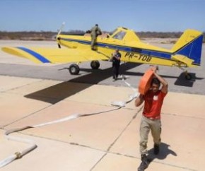 Bombeiros do Piauí contratam aeronaves para operações de combate a incêndios.(Imagem:Cidadeverde.com)