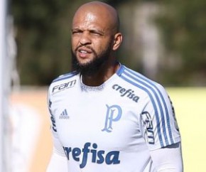 Felipe Melo chega a 20 cartões no ano, e Palmeiras reconhece problema.(Imagem:César Greco/Ag. Palmeiras)