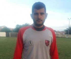 Robson Sousa, novo goleiro do Fla-PI.(Imagem:Érica Paz / Flamengo-PI)