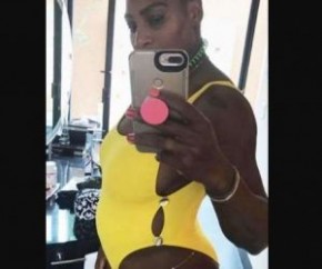 Serena Williams(Imagem:Snapchat)