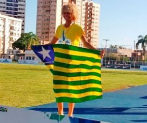 Com dois ouros de Letícia Lima, Piauí fecha Brasileiro de Atletismo com 4 medalhas.(Imagem:Cidadeverde.com)